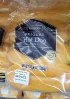 Mängden socker i Brioche Hot Dog Bun