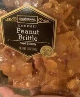 Mängden socker i Peanut brittle