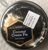Mängden socker i coconut creme pie