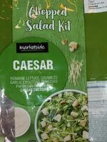 Mängden socker i Caesar chopped salad kit