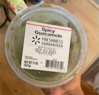 Mängden socker i Spicy guacamole