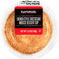 Mängden socker i French style cheesecake mousse