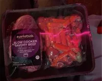 Mängden socker i Slow Cooker Beef Kit