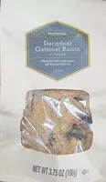 Mängden socker i Decadent oatmeal raisin cookies