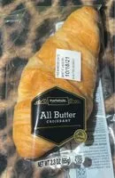 Mängden socker i All butter croissant