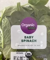 Mängden socker i Baby spinach