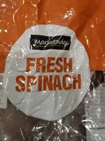 Mängden socker i Marketside Fresh Spinach, 10 oz