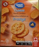 Mängden socker i Cheese crackers