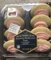 Mängden socker i Strawberry Buttercreme Sugar Cookies