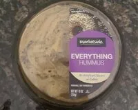 Mängden socker i Marketside Everything Hummus