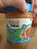 Mängden socker i Great value beurre d arachide cremeux