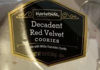 Mängden socker i Decadent Red Velvet Cookies
