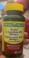 Mängden socker i Acetyl L-Carnitine HCL and Aloha Lipoic Acid