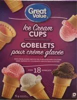 Mängden socker i Ice cream cups