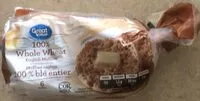 Mängden socker i Whole Wheat English Muffins