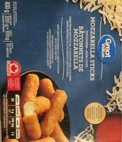 Mängden socker i Batonnets de Mozzarella