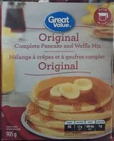 Mängden socker i Original Pancake