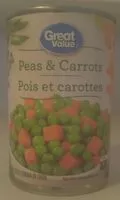 Mängden socker i Peas & Carrots