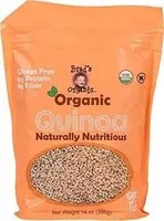 Mängden socker i Organic Quinoa