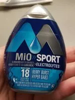 Mängden socker i Berry Burst Liquid Water Enhancer with Electrolytes