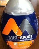 Mängden socker i Orange Liquid Water Enhancer with Electrolytes