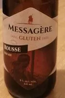 Mängden socker i Bière rousse sans gluten