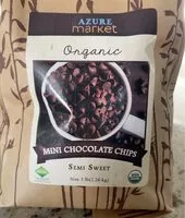 Mängden socker i Organic mini semi sweet chocolate chips