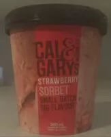 Mängden socker i Strawberry Sorbet