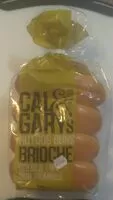 Mängden socker i Brioche Hotdog Buns