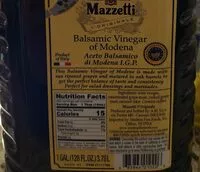 Mängden socker i Balsamic vinegar