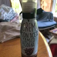 Mängden socker i Crème avec vinaigre Balsamique de Modène