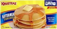Mängden socker i Pancakes, Buttermilk