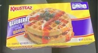 Mängden socker i Blueberry waffles