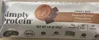 Mängden socker i Simply  Protein - peanut butter chocolate