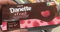 Mängden socker i Danette et fruits