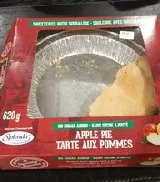 Mängden socker i Apple pie no added sugar