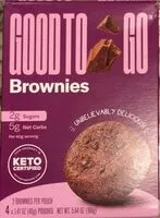 Mängden socker i Good To Go Brownies