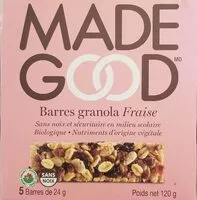Mängden socker i Barres granola fraise