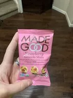 Mängden socker i Strawberry granola minis