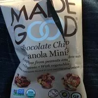 Mängden socker i Chocolate chip granola minis