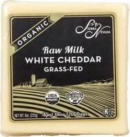 Mängden socker i Organic Raw Milk White Cheddar