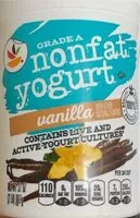 Mängden socker i Nonfat vanilla yogurt