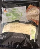 Mängden socker i Mozzarella cheese