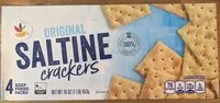Mängden socker i Original Saltine Crackers