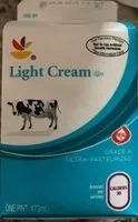 Mängden socker i light cream