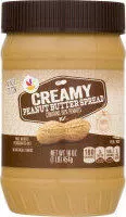 Mängden socker i Ahold natural peanut butter spread creamy