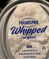 Mängden socker i Whipped Cream Cheese