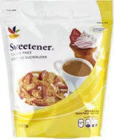 Mängden socker i Sweetener calorie free