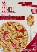 Mängden socker i Be well cereal berry