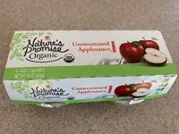 Mängden socker i Unsweetened Apple Sauce